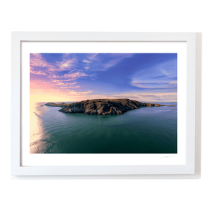 lambay-island-aerial-sunset-calm-seas WF