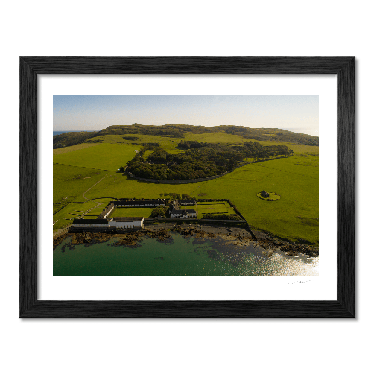 lambay-island-estate-aerial-view-golden-hour PM