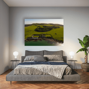 lambay-island-estate-aerial-view-golden-hour Pano