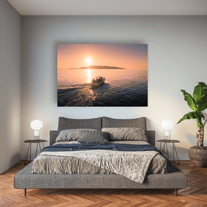 lambay-island-fishing-boat-sunset Pano