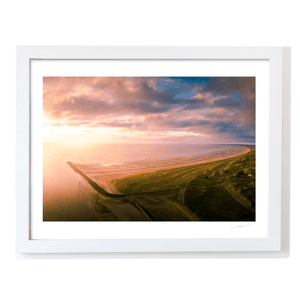 laytown-beach-sunset-aerial-panorama WF