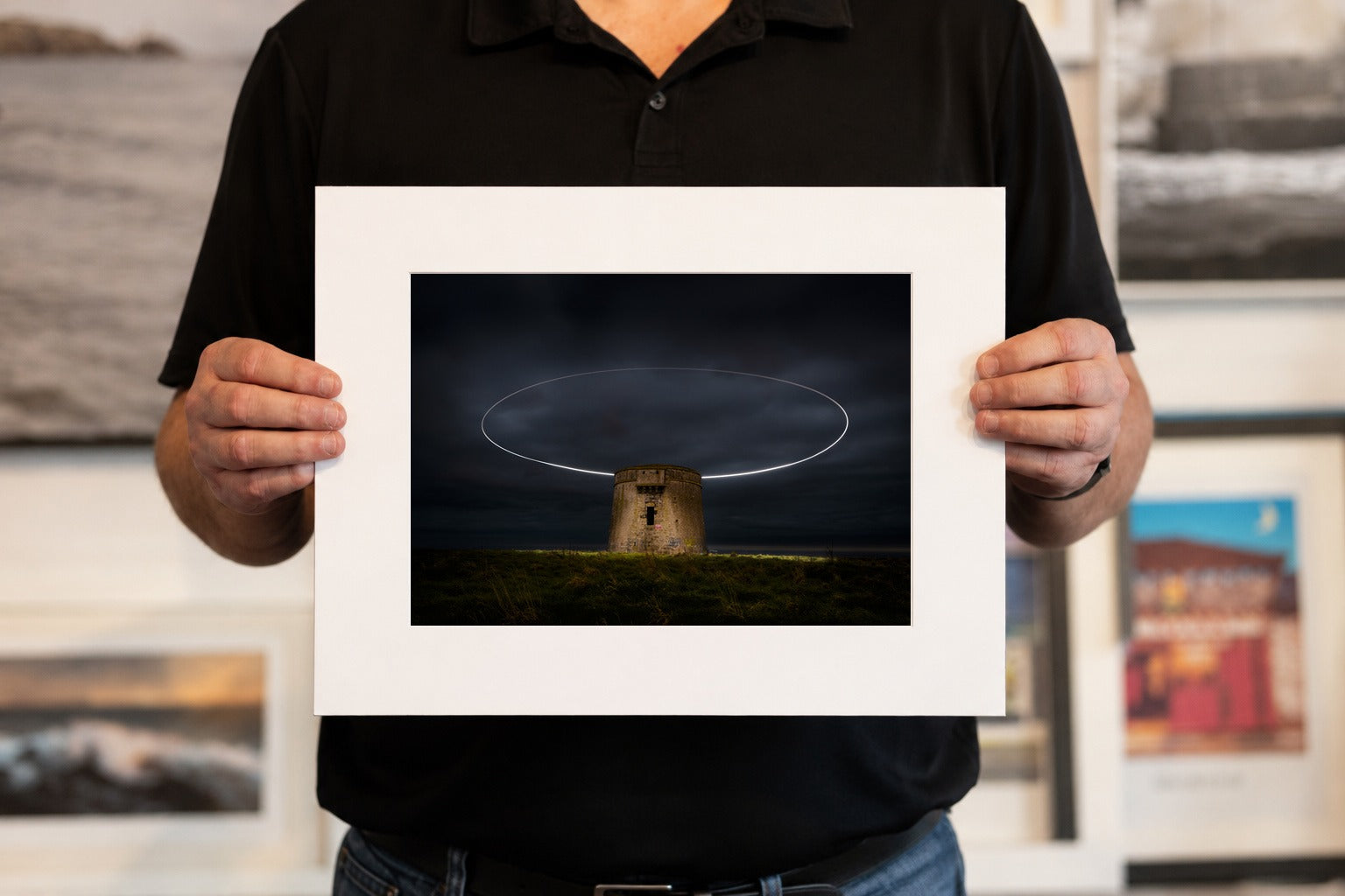 Lighting up Drumanagh, limited 16 x 12 inch Nua Photography print