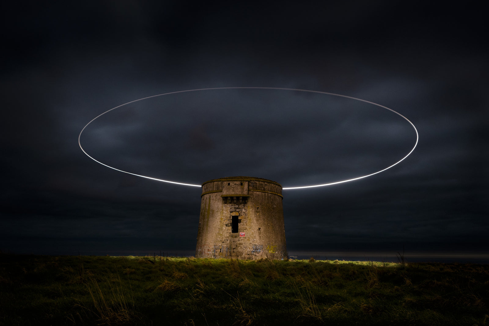 Lighting up Drumanagh, limited 16 x 12 inch Nua Photography print
