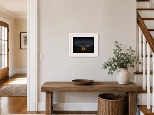 Lighting up Drumanagh, 16 x 12 inch hallway display