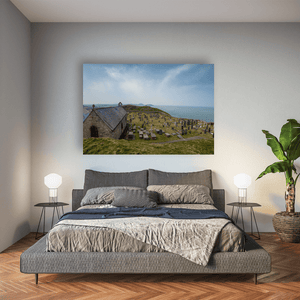 Nua Photography Print Llanbadrig Church and Cemetery Coastal View, Anglesey Wales Llanbadrig Church Cemetery Coastal View Print | Nua Photography