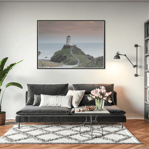 Nua Photography Print TÅµr Mawr Lighthouse at Sunset, Llanddwyn Island, Anglesey, Wales TÅµr Mawr Lighthouse Llanddwyn Island Sunset Print | Nua