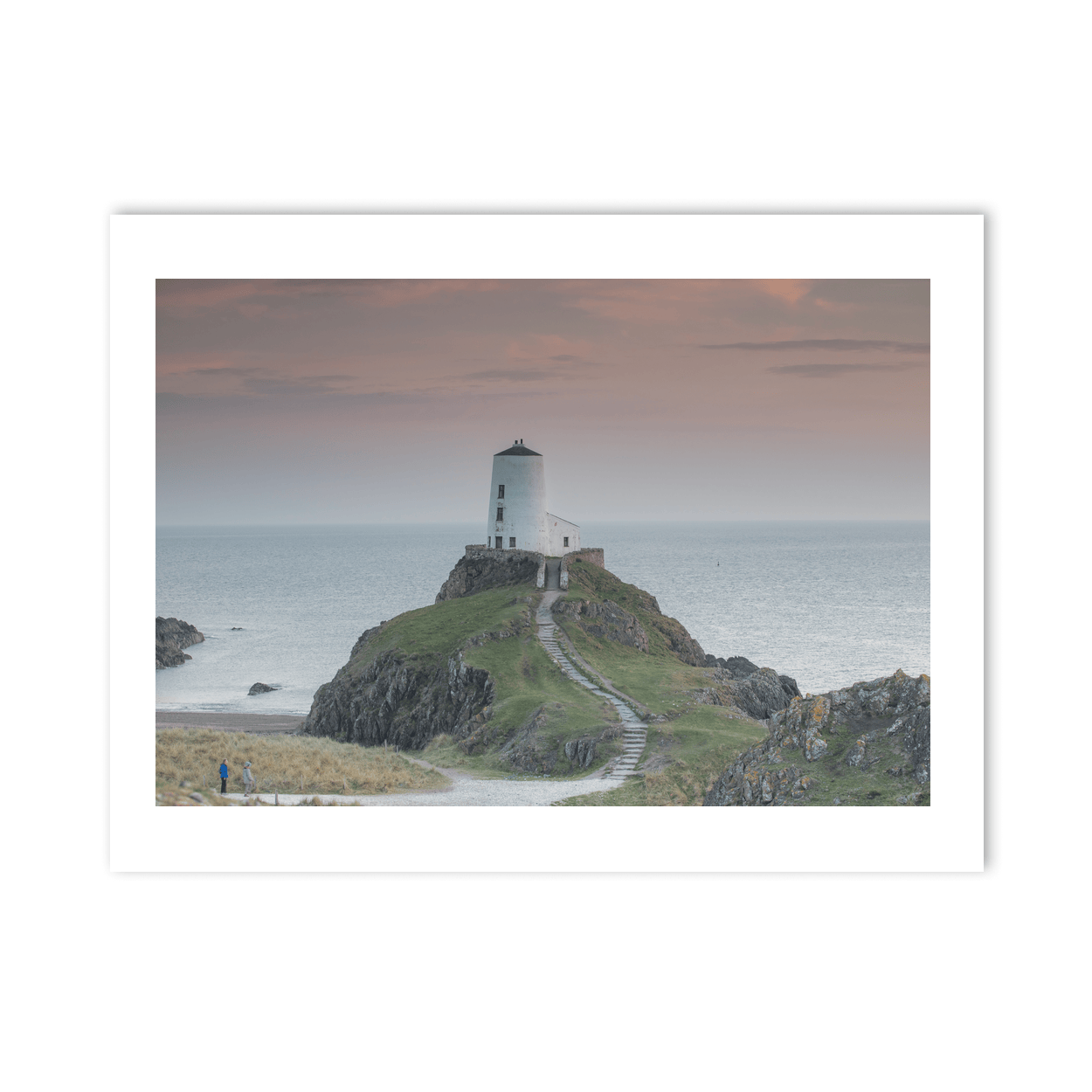 Nua Photography Print TÅµr Mawr Lighthouse at Sunset, Llanddwyn Island, Anglesey, Wales TÅµr Mawr Lighthouse Llanddwyn Island Sunset Print | Nua