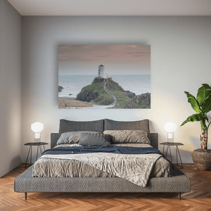 Nua Photography Print TÅµr Mawr Lighthouse at Sunset, Llanddwyn Island, Anglesey, Wales TÅµr Mawr Lighthouse Llanddwyn Island Sunset Print | Nua