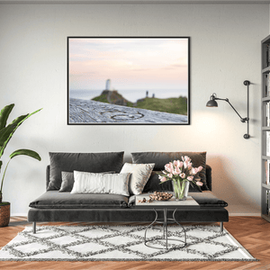 Nua Photography Print Llanddwyn Island Lighthouse at Dusk, Anglesey Wales Llanddwyn Island Lighthouse at Dusk Print | Nua Photography