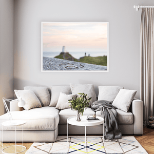 Nua Photography Print Llanddwyn Island Lighthouse at Dusk, Anglesey Wales Llanddwyn Island Lighthouse at Dusk Print | Nua Photography