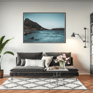 Nua Photography Print Llyn Cregennen Boathouse and Mountain, Snowdonia, Wales Llyn Cregennen Boathouse Snowdonia Wales Print | Nua Photography