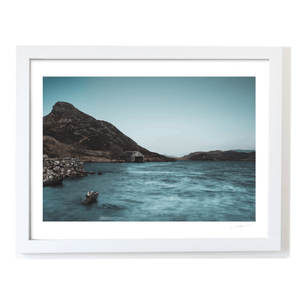 Nua Photography Print Llyn Cregennen Boathouse and Mountain, Snowdonia, Wales Llyn Cregennen Boathouse Snowdonia Wales Print | Nua Photography