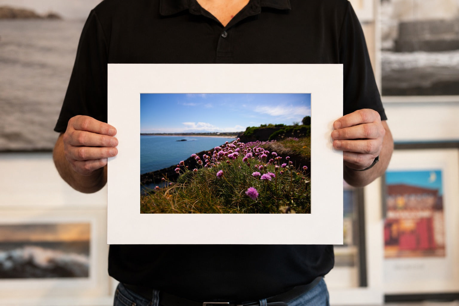 looking back to the North Beach, limited 16 x 12 inch Nua Photography print