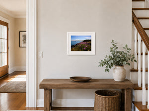 looking back to the North Beach, 16 x 12 inch hallway display