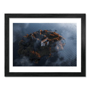lough-key-castle-island-aerial-mist BF