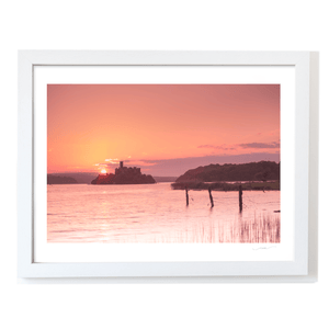 lough-key-castle-island-sunset WF