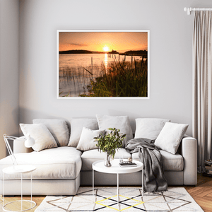 lough-key-castle-island-sunset-reeds WFW