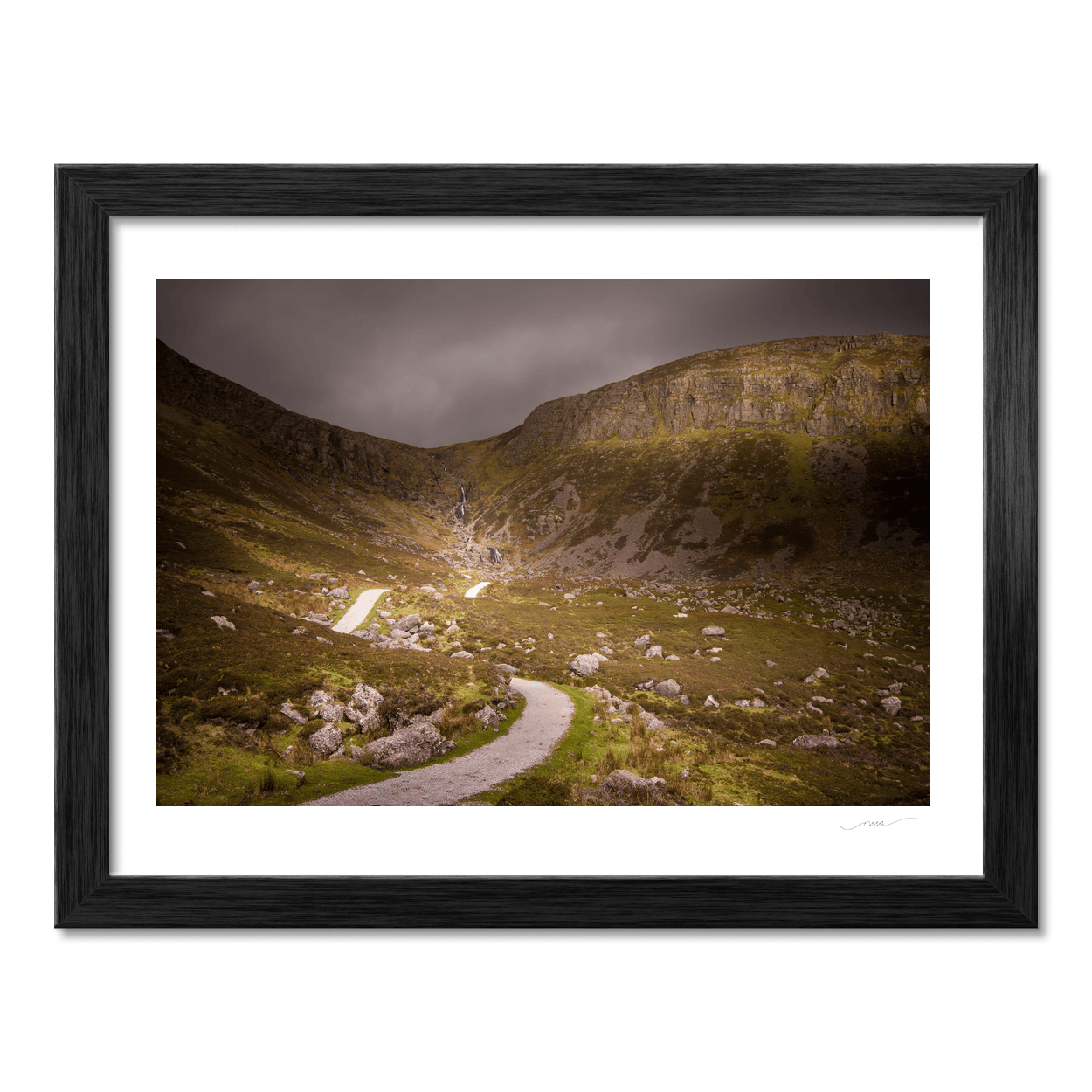 mahon-falls-winding-path-moody-sky PM