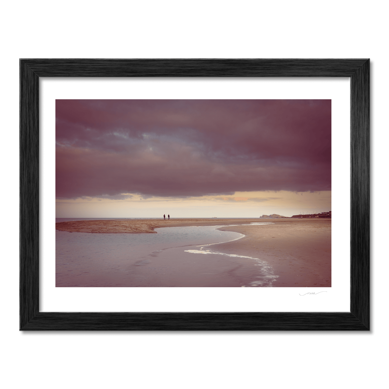 Nua Photography Print Malahide Beach and Ireland's Eye Dramatic Sky, Co. Dublin Malahide Beach Ireland's Eye Print | Nua Photography