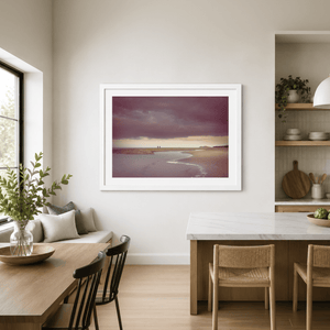 Nua Photography Print Malahide Beach and Ireland's Eye Dramatic Sky, Co. Dublin Malahide Beach Ireland's Eye Print | Nua Photography