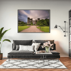 Nua Photography Print Malahide Castle Long Exposure with Dramatic Sky, Co. Dublin Malahide Castle Dramatic Sky Long Exposure Print | Nua Photography