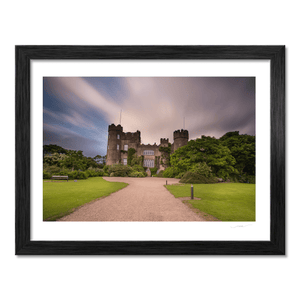 Nua Photography Print Malahide Castle Long Exposure with Dramatic Sky, Co. Dublin Malahide Castle Dramatic Sky Long Exposure Print | Nua Photography