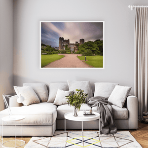 Nua Photography Print Malahide Castle Long Exposure with Dramatic Sky, Co. Dublin Malahide Castle Dramatic Sky Long Exposure Print | Nua Photography