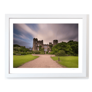 Nua Photography Print Malahide Castle Long Exposure with Dramatic Sky, Co. Dublin Malahide Castle Dramatic Sky Long Exposure Print | Nua Photography