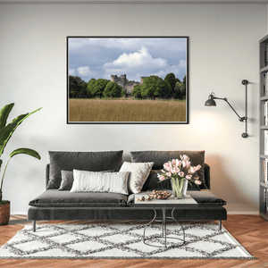 Nua Photography Print Malahide Castle Rising Above Summer Meadow, Co. Dublin Malahide Castle Summer Meadow Print | Nua Photography