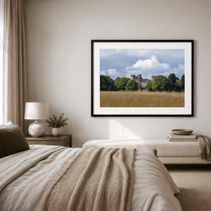 Nua Photography Print Malahide Castle Rising Above Summer Meadow, Co. Dublin Malahide Castle Summer Meadow Print | Nua Photography