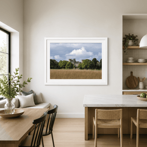 Nua Photography Print Malahide Castle Rising Above Summer Meadow, Co. Dublin Malahide Castle Summer Meadow Print | Nua Photography