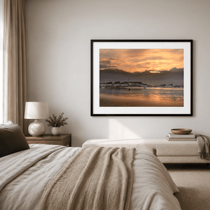 Nua Photography Print The Marina Malahide Golden Sunset, Co. Dublin Malahide Marina Sunset Print | Nua Photography