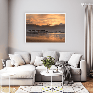 Nua Photography Print The Marina Malahide Golden Sunset, Co. Dublin Malahide Marina Sunset Print | Nua Photography