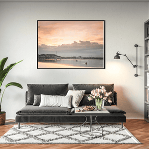 Nua Photography Print Malahide Marina Golden Sunset, Co. Dublin Malahide Marina Sunset Print | Nua Photography