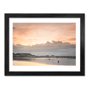 Nua Photography Print Malahide Marina Golden Sunset, Co. Dublin Malahide Marina Sunset Print | Nua Photography