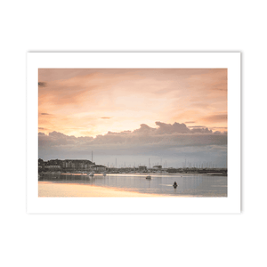 Nua Photography Print Malahide Marina Golden Sunset, Co. Dublin Malahide Marina Sunset Print | Nua Photography