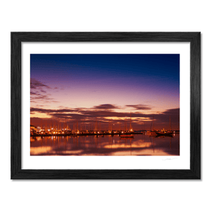 Nua Photography Print Malahide Marina at Twilight, Co. Dublin Malahide Marina Twilight Print | Nua Photography