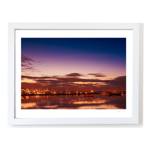 Nua Photography Print Malahide Marina at Twilight, Co. Dublin Malahide Marina Twilight Print | Nua Photography