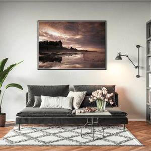 Nua Photography Print Malahide Martello Tower Sunset Reflection, Co. Dublin Malahide Martello Tower Sunset Print | Nua Photography