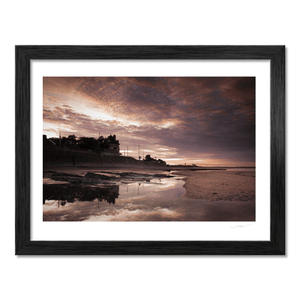 Nua Photography Print Malahide Martello Tower Sunset Reflection, Co. Dublin Malahide Martello Tower Sunset Print | Nua Photography