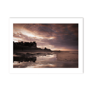 Nua Photography Print Malahide Martello Tower Sunset Reflection, Co. Dublin Malahide Martello Tower Sunset Print | Nua Photography