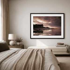 Nua Photography Print Malahide Martello Tower Sunset Reflection, Co. Dublin Malahide Martello Tower Sunset Print | Nua Photography