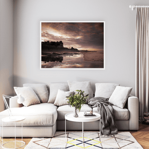 Nua Photography Print Malahide Martello Tower Sunset Reflection, Co. Dublin Malahide Martello Tower Sunset Print | Nua Photography