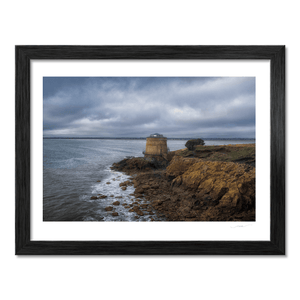 Nua Photography Print Martello Tower on Howth's Rocky Coastline, Co. Dublin Martello Tower Howth Coastline Print | Nua Photography