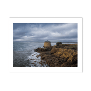 Nua Photography Print Martello Tower on Howth's Rocky Coastline, Co. Dublin Martello Tower Howth Coastline Print | Nua Photography