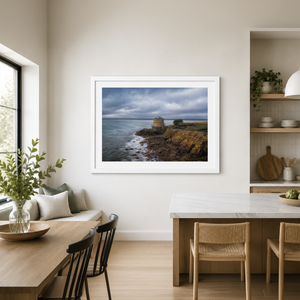 Nua Photography Print Martello Tower on Howth's Rocky Coastline, Co. Dublin Martello Tower Howth Coastline Print | Nua Photography