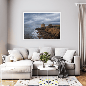 Nua Photography Print Martello Tower on Howth's Rocky Coastline, Co. Dublin Martello Tower Howth Coastline Print | Nua Photography