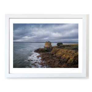 Nua Photography Print Martello Tower on Howth's Rocky Coastline, Co. Dublin Martello Tower Howth Coastline Print | Nua Photography