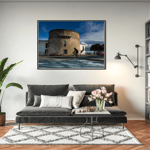 martello-tower-sandycove-cyclist-passing BFW
