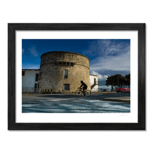 martello-tower-sandycove-cyclist-passing BF